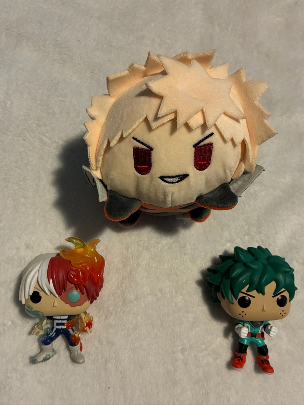 My Hero Academia Plush and 2 Figures Bundle